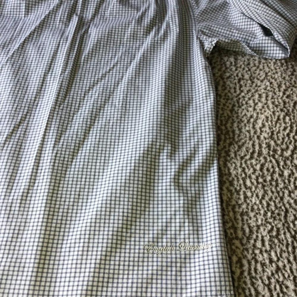 English Laundry Button Down Dress Shirt 100% Cotton - Picture 10 of 10